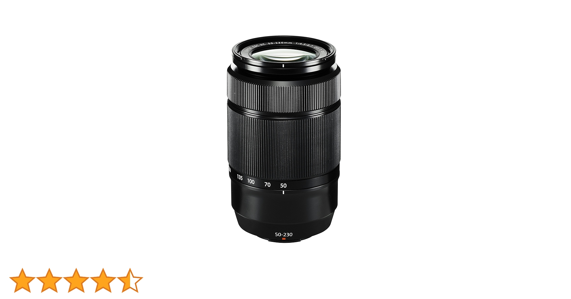 Fujifilm 50-230mm f/4.5-6.7 XC OIS II Zoom Lens (Black) : FUJIFILM